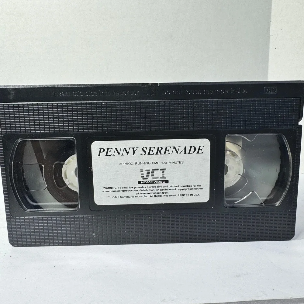 Penny Serenade VHS‎ Cary Grant Irene Dunne 1941 VCI Classics Drama Movie Vintage
